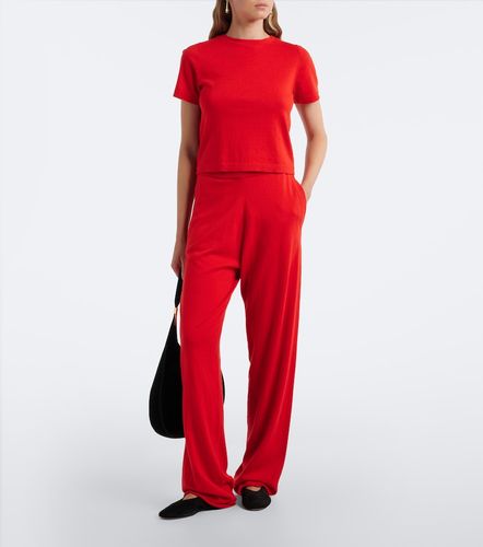 Pantalon droit N°353 Relax en coton et cachemire - Extreme Cashmere - Modalova
