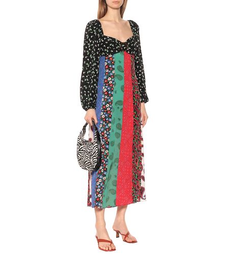 Robe longue Ivy imprimée en soie - Rixo - Modalova