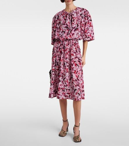 Robe midi à imprimé - Dries Van Noten - Modalova
