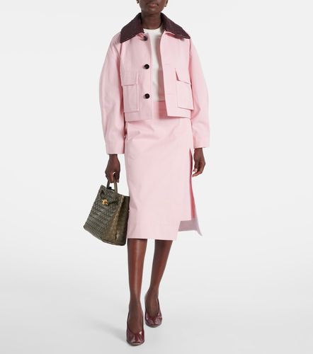Bottega Veneta Jupe midi en coton - Bottega Veneta - Modalova