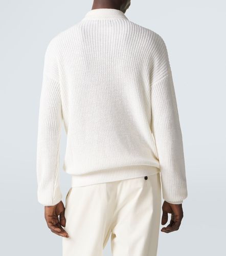 Polo en soie et lin - Ralph Lauren Purple Label - Modalova