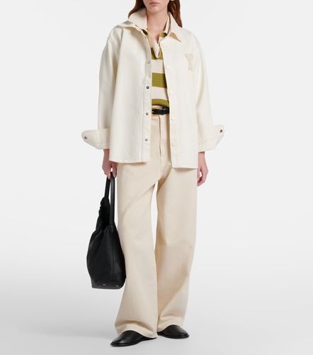 Polo Ami de Cœur en coton rayé - Ami Paris - Modalova