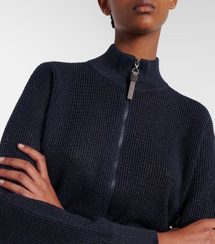 Cardigan en coton mélangé - Brunello Cucinelli - Modalova