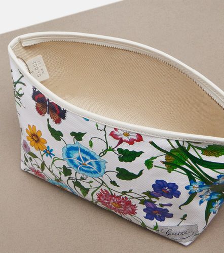 Pochette Flora Small en toile à fleurs - Gucci - Modalova