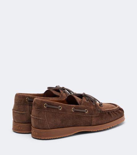 Hogan Chaussures bateau en daim - Hogan - Modalova