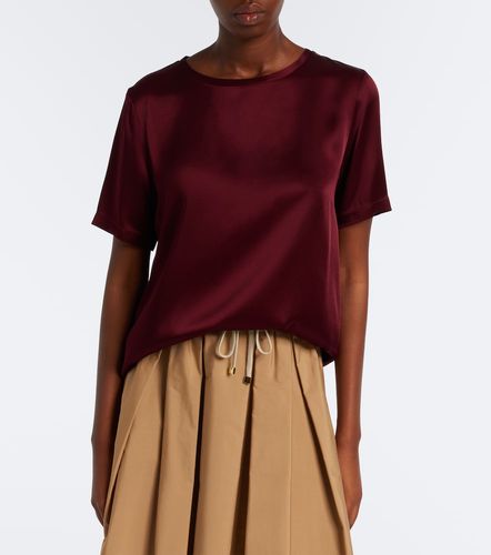 S Max Mara T-shirt en satin - 'S Max Mara - Modalova
