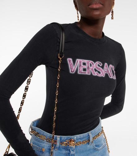 Versace Top Goddess à logo - Versace - Modalova