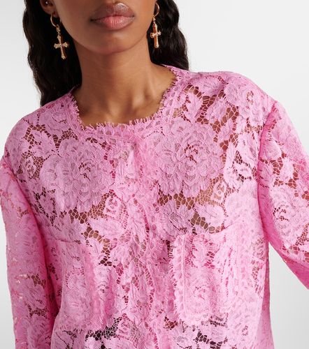 Dolce&Gabbana Robe midi en dentelle - Dolce&Gabbana - Modalova