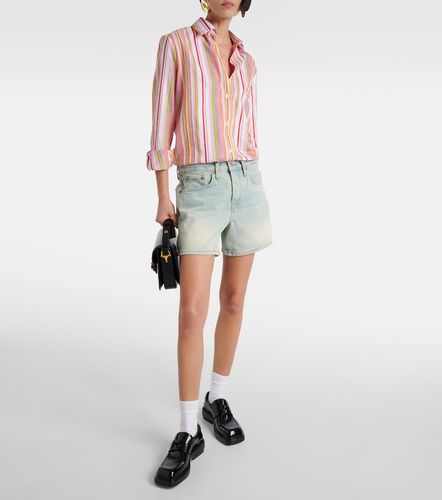 Short en denim à taille mi-haute - Re/Done - Modalova