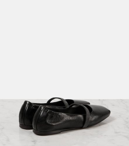 Ballerines Monili en cuir - Brunello Cucinelli - Modalova