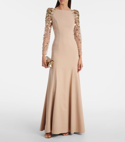 Robe longue Sylvia à ornements - Jenny Packham - Modalova