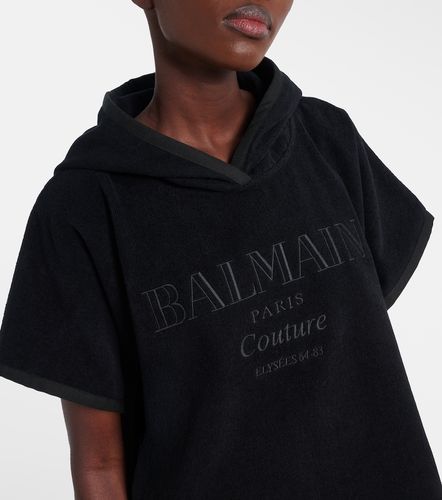 Robe de plage Couture en coton - Balmain - Modalova