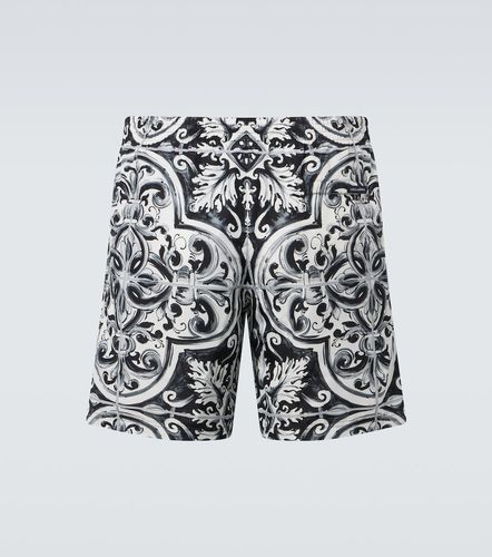 Short de bain Majolica - Dolce&Gabbana - Modalova