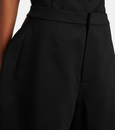 Róhe Pantalon barrel à taille haute en crêpe - Rohe - Modalova