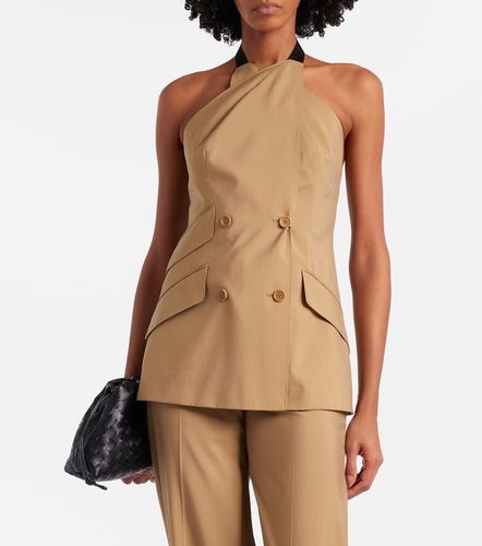 Gilet Nuraghe à dos nu en laine et soie - Max Mara - Modalova