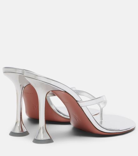 Amina Muaddi Mules Juliette en cuir - Amina Muaddi - Modalova