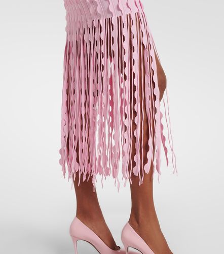 Robe Brionne en maille à franges - Simkhai - Modalova