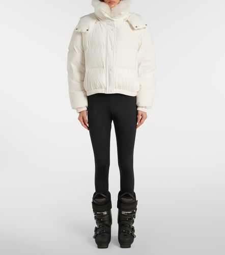 Veste de ski Doudoune 58cm en peau lainée - Yves Salomon - Modalova