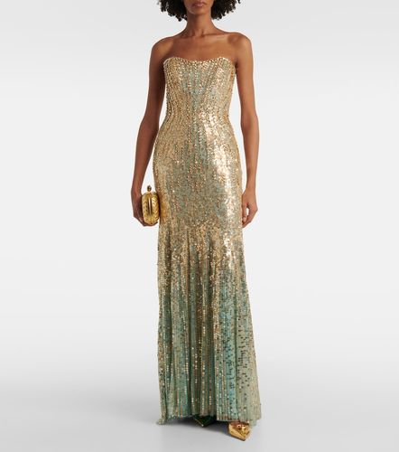 Robe longue Sarai à sequins - Jenny Packham - Modalova