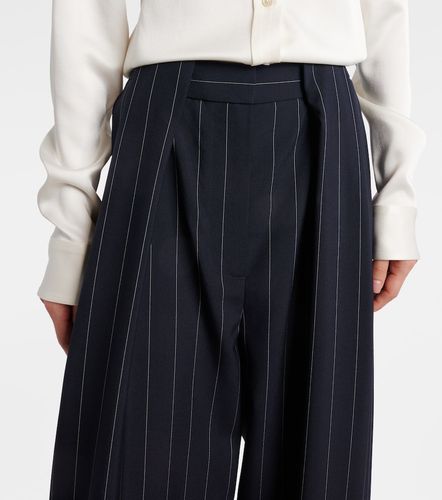 Pantalon tapered Pinstripe en laine - Stella McCartney - Modalova