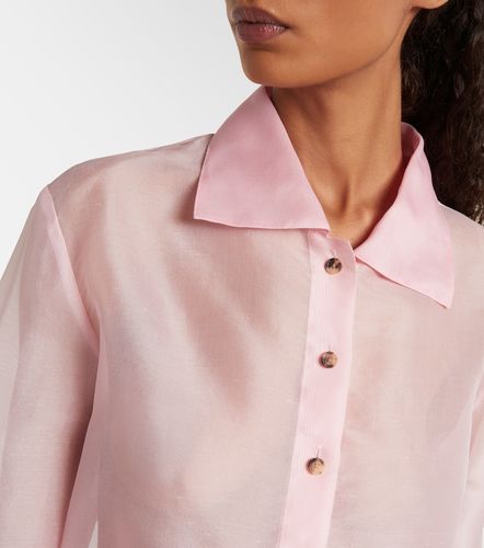 Chemise Jasen en organza de soie - Khaite - Modalova