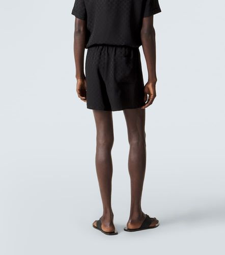 Gucci Short GG jacquard en soie - Gucci - Modalova