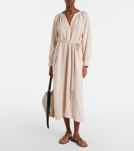 Velvet Robe longue Dakota en lin - Velvet - Modalova
