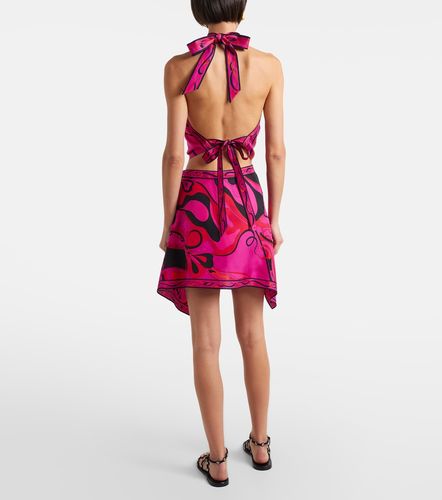 Pucci Mini-jupe Orchidee en soie - Pucci - Modalova