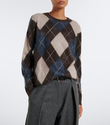 Pull Margy en cachemire à motif argyle - Lisa Yang - Modalova