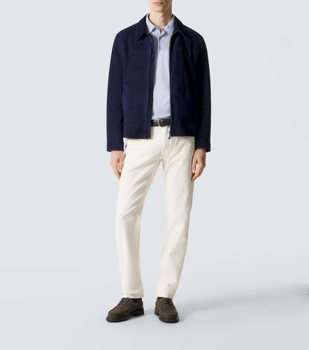 Brioni Polo en piqué de coton - Brioni - Modalova