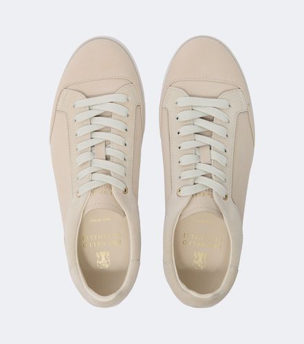 Baskets en cuir et daim - Brunello Cucinelli - Modalova