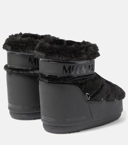 Bottines après-ski Icon Low à fourrure synthétique - Moon Boot - Modalova
