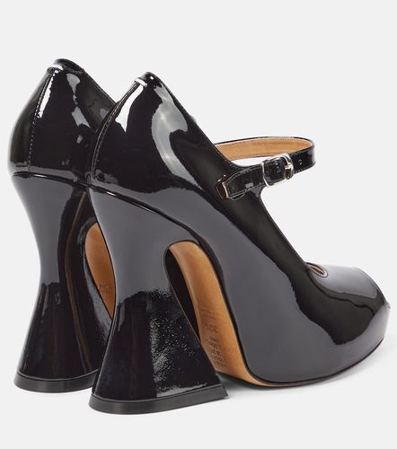 Escarpins Mary Jane en cuir verni - Maison Margiela - Modalova