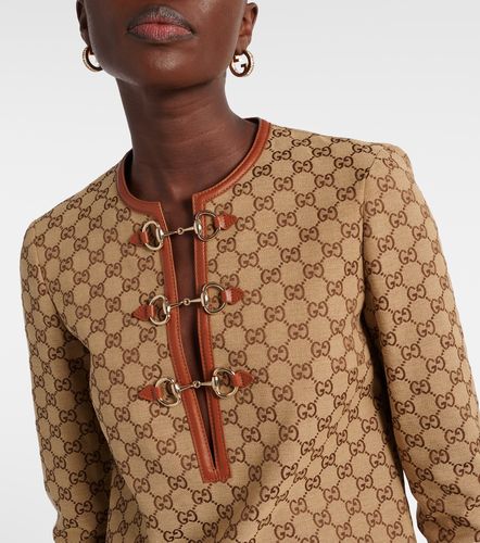 Gucci Robe Horsebit en toile GG - Gucci - Modalova