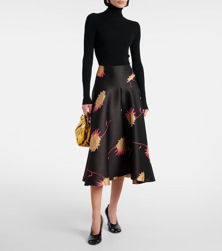 Jupe midi Milano en satin - La DoubleJ - Modalova