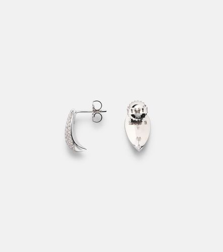 Boucles d'oreilles en or blanc 18 ct et diamants - Suzanne Kalan - Modalova