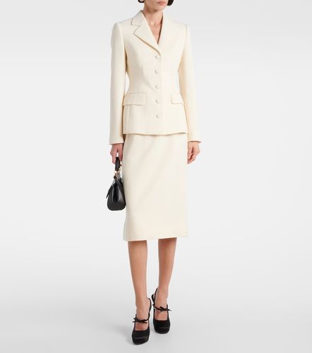 Jupe crayon en laine vierge - Dolce&Gabbana - Modalova