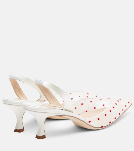 Escarpins slingback Carolyne 50 à pois - Manolo Blahnik - Modalova
