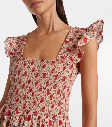 Robe midi Kendall en coton à fleurs - Rixo - Modalova