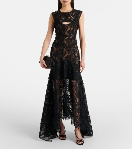 Robe longue Janica en dentelle - Costarellos - Modalova