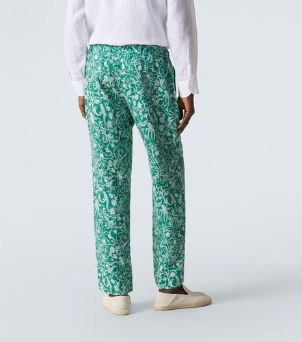 Kiton Pantalon imprimé en lin - Kiton - Modalova