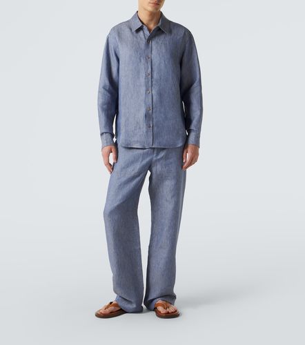 Chemise en lin avec cornaline - God's True Cashmere - Modalova