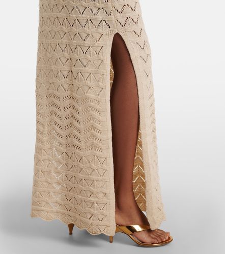 Robe longue Rey en crochet de coton mélangé - Bananhot - Modalova