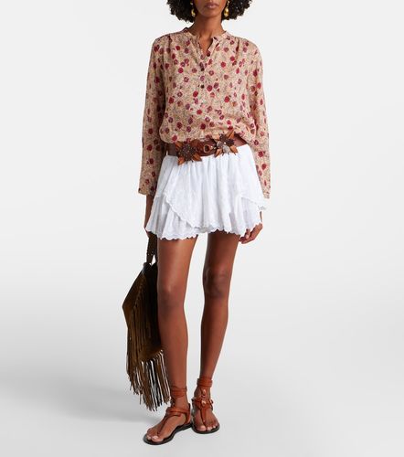 Short Layale en coton à volants - Marant Etoile - Modalova