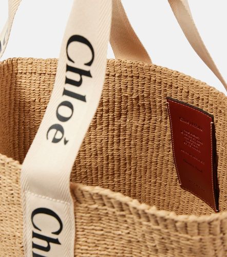 Chloé x Mifuko – Cabas Woody Large en raphia - Chloe - Modalova