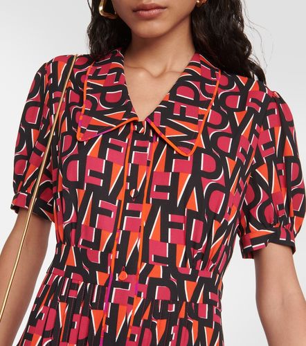 Robe Darius à logo - Diane von Furstenberg - Modalova