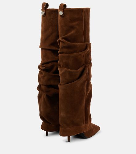 The Attico Bottes Rea en daim - The Attico - Modalova