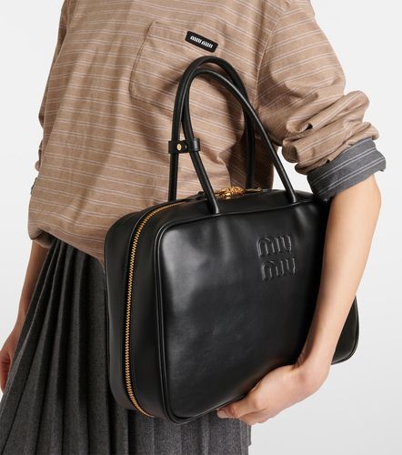 Miu Miu Cabas Medium en cuir - Miu Miu - Modalova