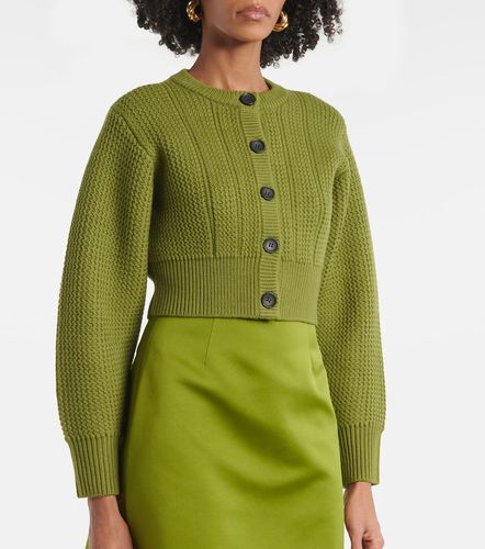Cardigan raccourci Albert en laine - Emilia Wickstead - Modalova