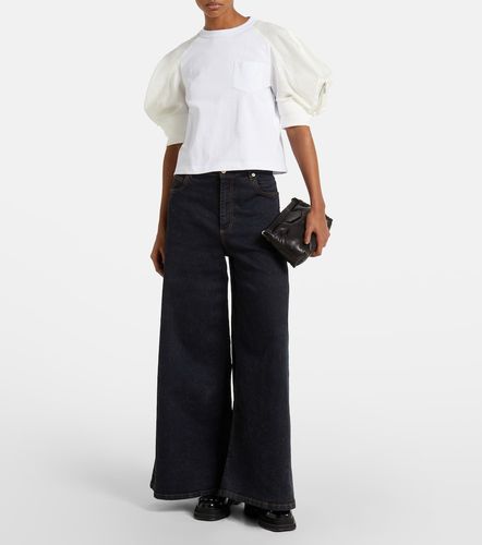 Sacai T-shirt en coton mélangé - Sacai - Modalova